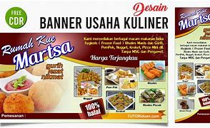 Banner Promosi Produk Makanan Cdr