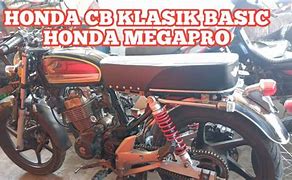 Megapro Monoshock Modifikasi Cb